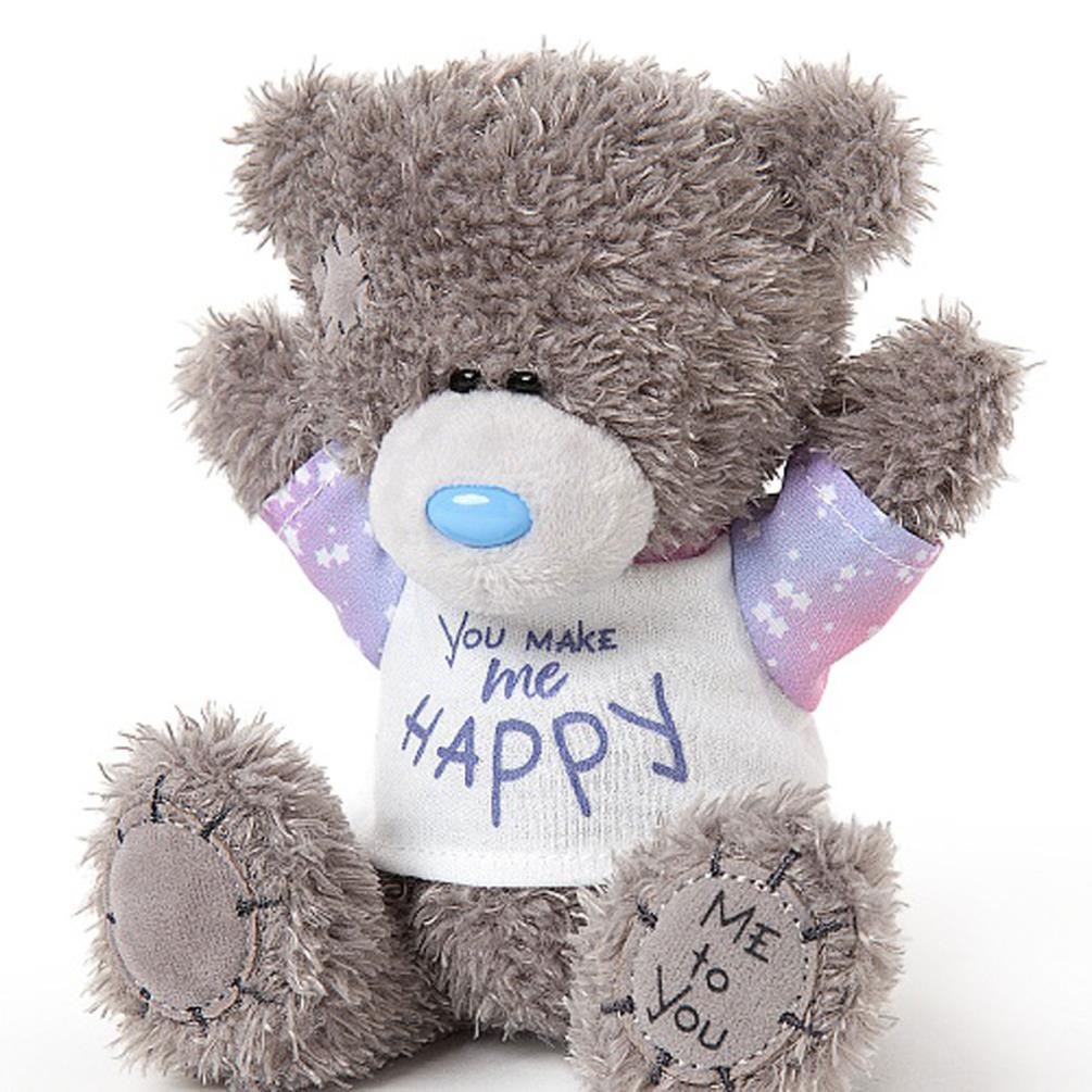 5" You Make Me Happy T Shirt Me to You Bear Extra Image 1
